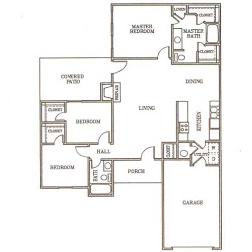 Fox Hollow Townhomes plan b